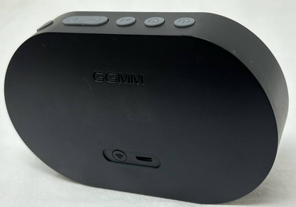 GGMM E2 Alexa Portable Smart Speaker WiFi Voice Control Bluetooth Black Oval 10W