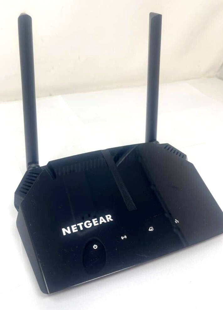 Netgear R6080 Smart WiFi Gigabit Router Dual Band AC1000 NAT Firewall Black Kit