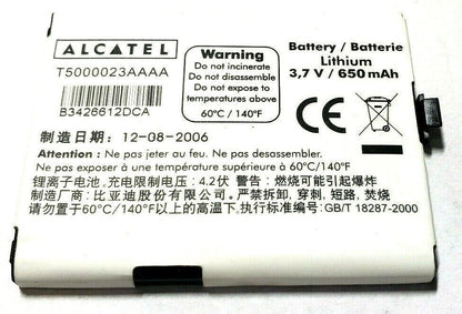 Battery T5000023AAAA Replacement For Alcatel OT-C550 OT-C550A OT-C560