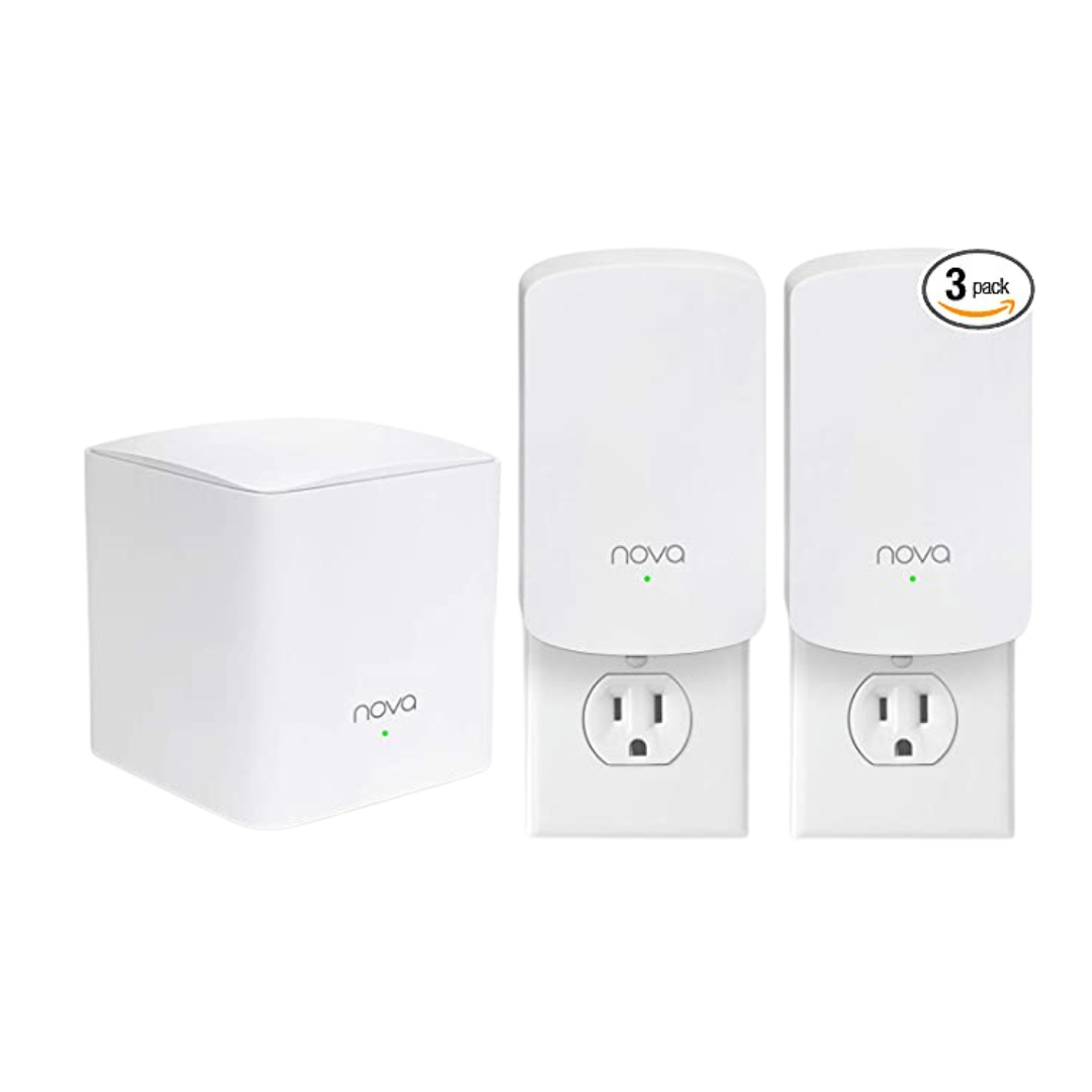 Tenda Nova MW5 Gigabit Whole Home Mesh WiFi System Wireless Dual Band AC1200 3pc