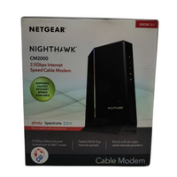 Netgear Nighthawk CM2000DOCSIS 3.1 Multi-Gig Cable Modem Dual-Band For Gaming