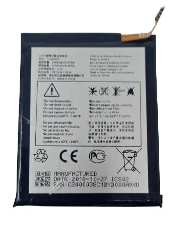 Battery TLP024C1 For Alcatel ZIP A577VL 5059R 5059Z A502DL 5046G 5080A 2460mAh