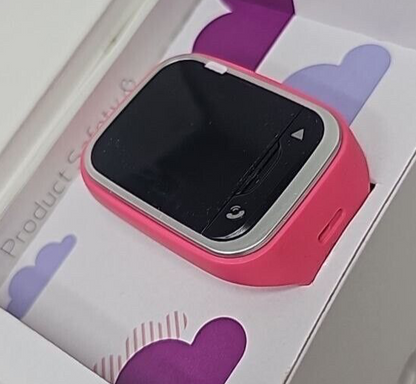 LG-VC110 Pink Verizon GizmoPal 2 Kids Smart Watch LED Indicator GPS Android iOS