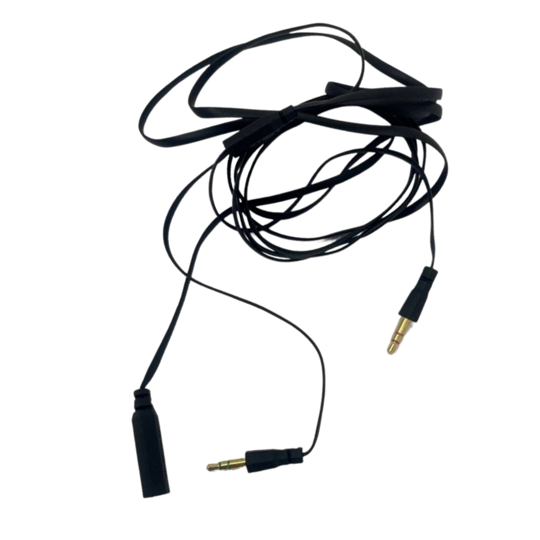 Monster Audio Microphone Dual Splitter Cable Adapter Headset 3.5mm Male Female