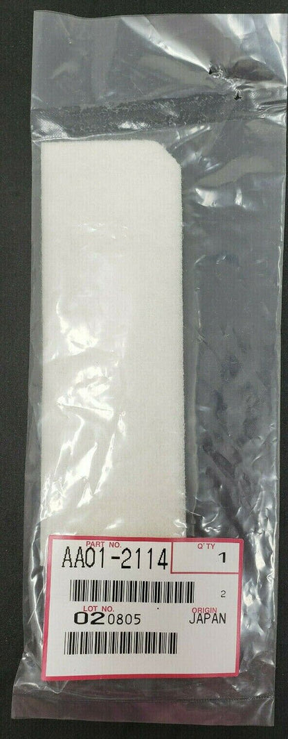 White Toner Pressure Release Filter Front AA01-2114 For Lanier 5485 5685 5705