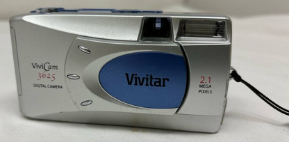 Vivitar ViviCam 3625 Digital Camera Compact 2.1MP 2x Digital Zoom 1.6" Screen