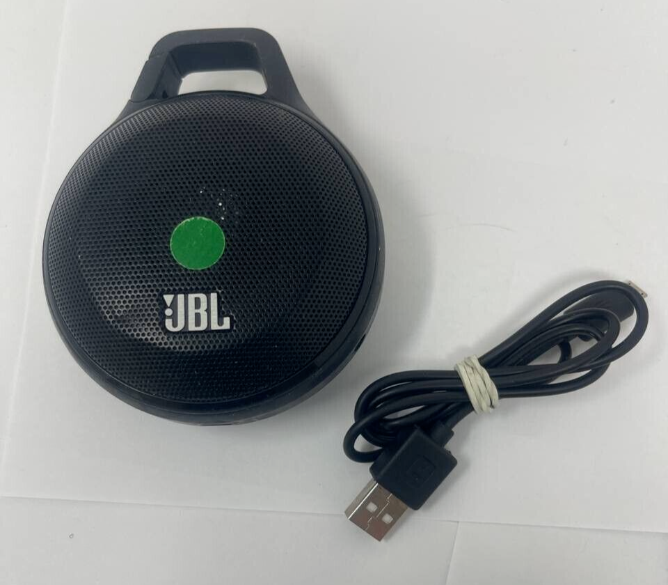 JBL Clip Plus + Portable Bluetooth Speaker Wireless Audio Waterproof Black