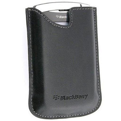 BlackBerry Curve 8300 8310 8320 8330 Leather Pocket Original RIM Sleeve Genuine