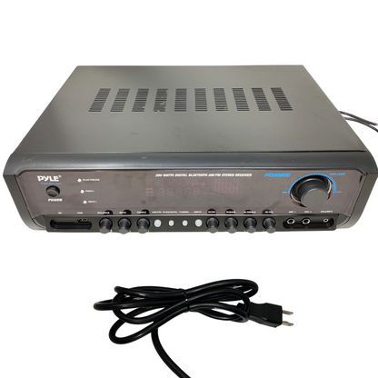 Pyle Bluetooth Stereo Receiver Digital Home Theater Radio MP3 4 Ch 300W No remot
