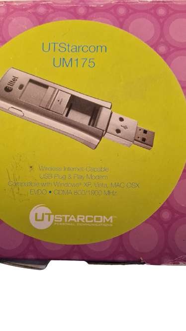 OEM USB Play USB Modem Verizon UTStarcom UM175 Alltell For Windows XP Vista Mac