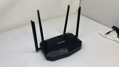 WiFi 6 Router AX1800 Dual Band 1.8 Gigabit For Computer Ancatus A6  - Black