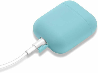 OEM Blue Aqua Silicone Case Protective Skin Charging Case For Apple Airpod