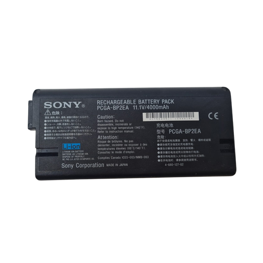Laptop Battery PCGA-BP2EA For Sony Vaio VGN-A49GP VGP-BP2EA PCGA-BP2E 4000mAh