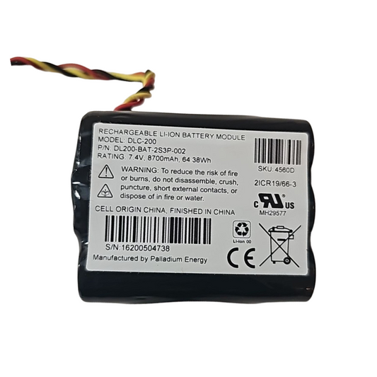 DLS 8700mAh Battery Rechargeable LI-ION Module for AT&T DLC-200 Original Black