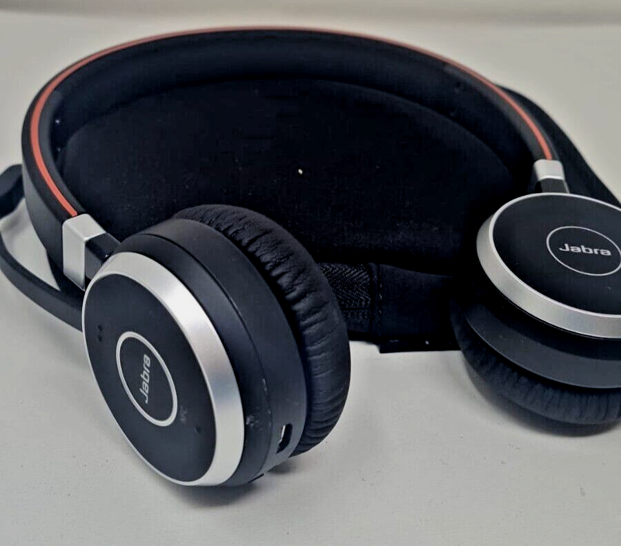 Jabra Evolve 65 Stereo Bluetooth Wireless Headset On the Ear MS Headphones OEM