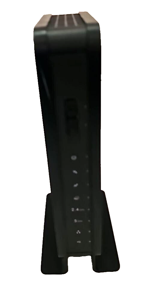 Netgear C3700v2 WiFi Cable Modem Dual Band N600 Router DOCSIS 3.0 Blac ...