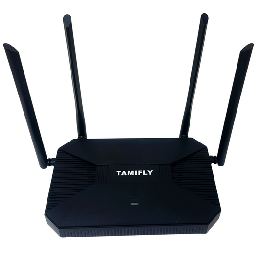 Tamifly Dual Band Wireless WiFi Router High Speed Gaming Router AC1200 YUN0921