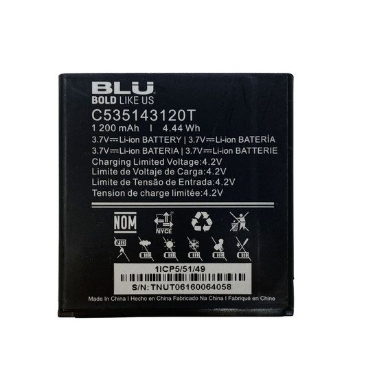 Battery C535143120T For Blu Advance 4.0 L2 A030U A030L  1200mAh 3.7V Original