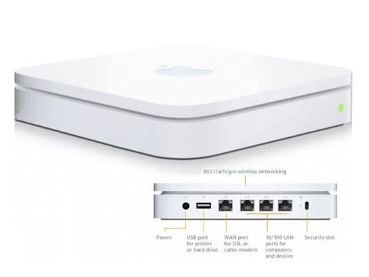 Airport Extreme Router 802.11n 4th Generation Base Station For Apple A1354