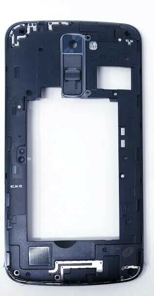 LG K10 L61AL Middle Frame Plate Back Housing Bezel Camera Cover Replacement OEM