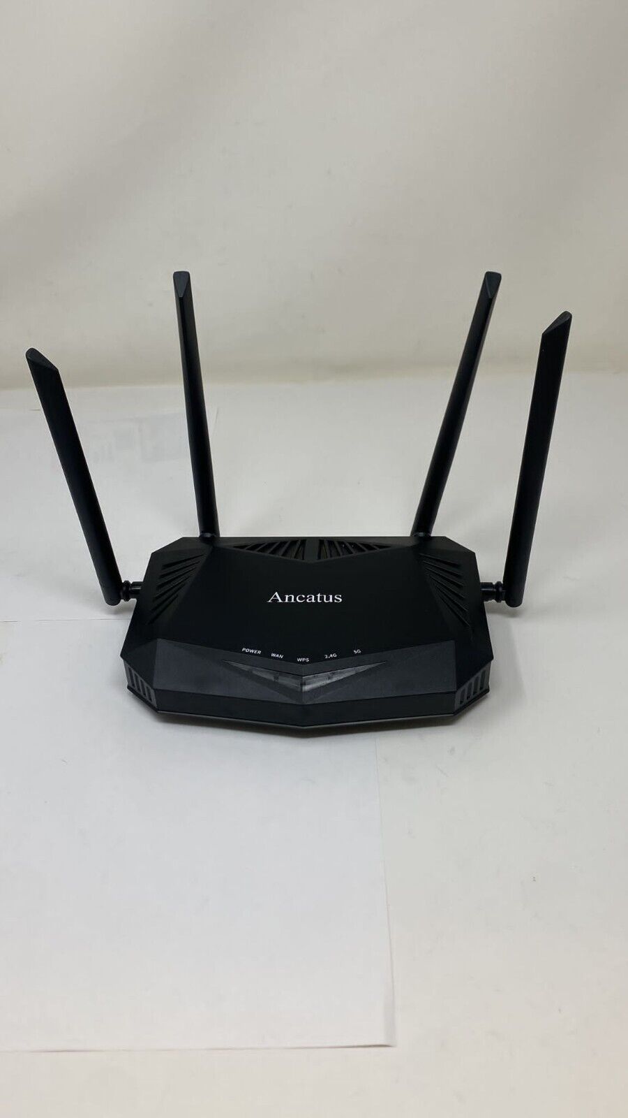 WiFi 6 Router AX1800 Dual Band 1.8 Gigabit For Computer Ancatus A6  - Black
