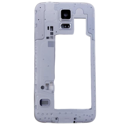 Back Frame For Samsung Galaxy S5 G900V Bezel Housing Camera Cover Volume Genuine