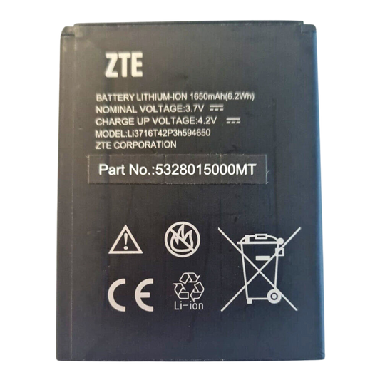 Battery Li3716T42P3H594650 For ZTE Zephr Z752C Z753G Z755 Z716BL Z717 Z750 N810